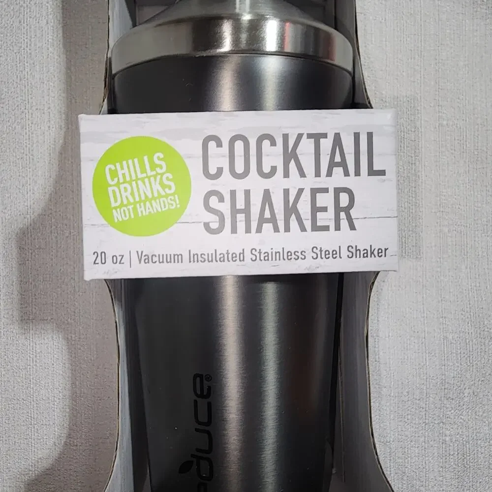 Reduce cocktail shaker 20oz insulated stainless steel shaker
